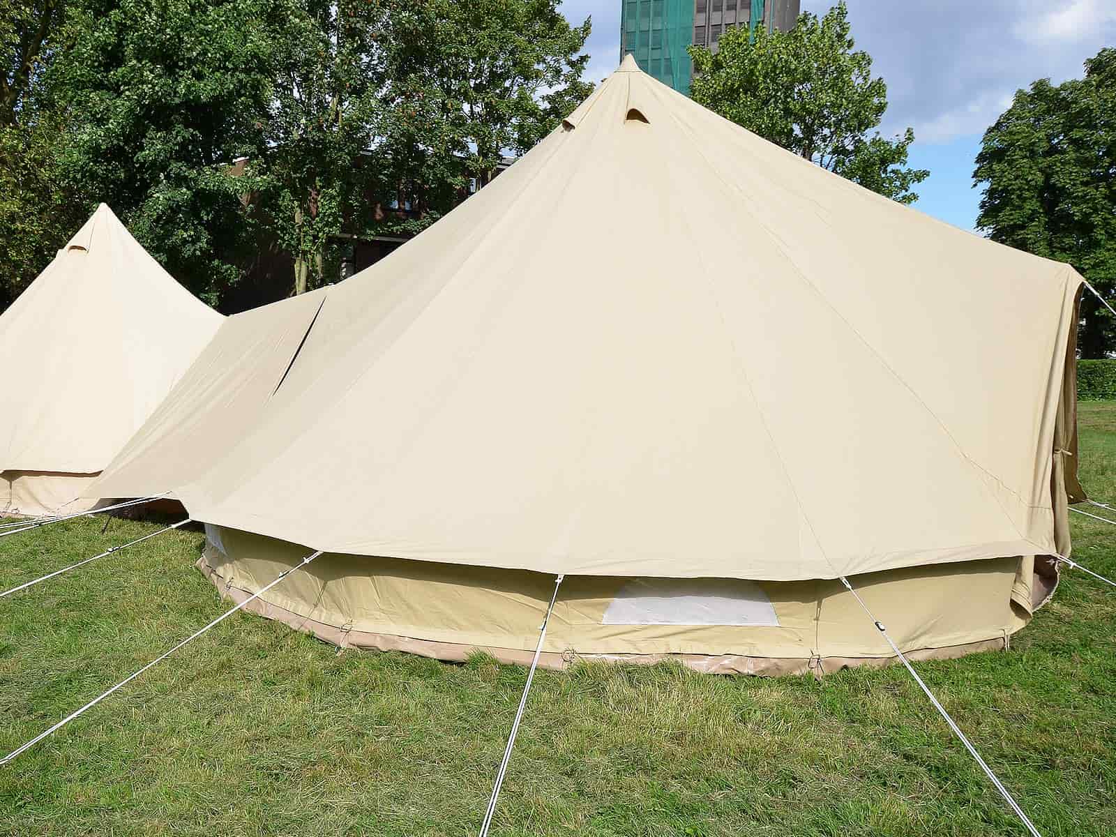 6 metre Ultimate PRO MESH Twin Door Bell Tent