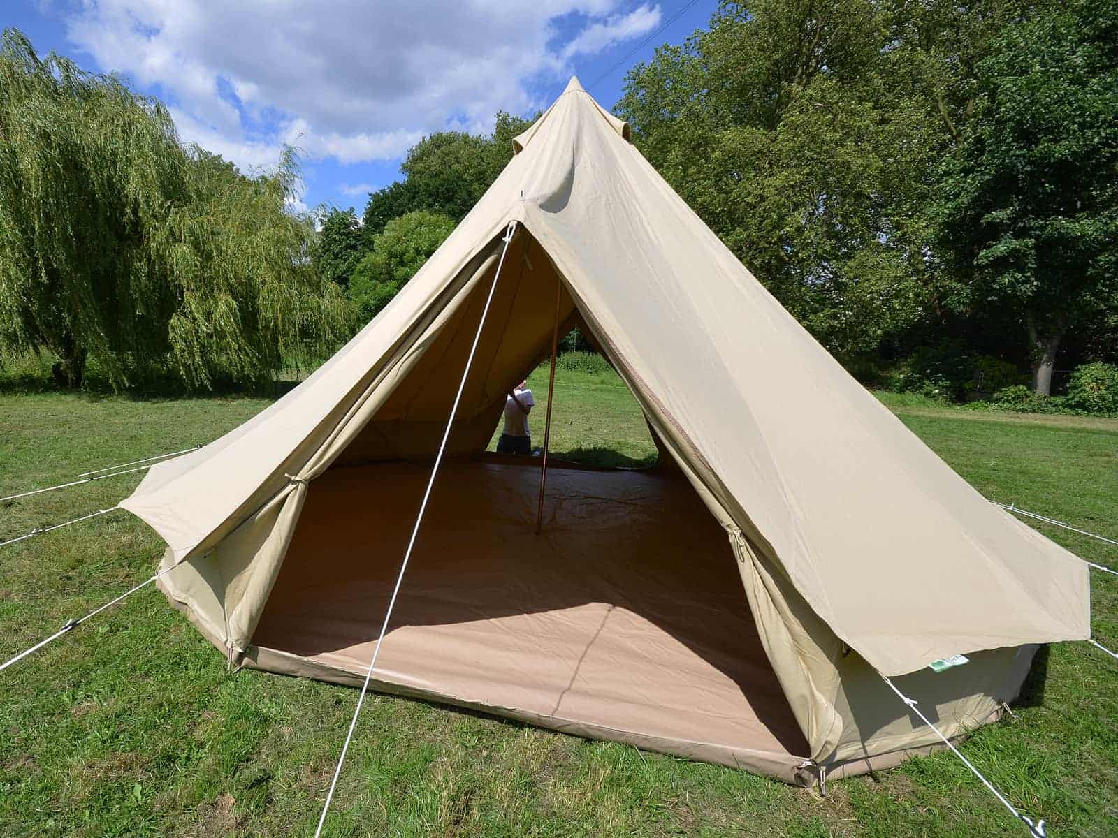 6 metre Ultimate PRO MESH Twin Door Bell Tent
