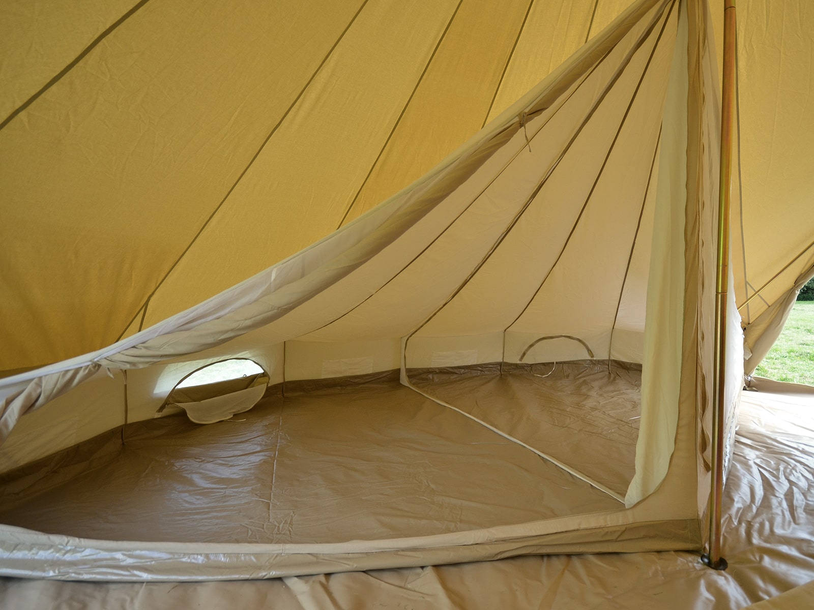 6 metre Pro Twin Door Bell Tent Inner Tent