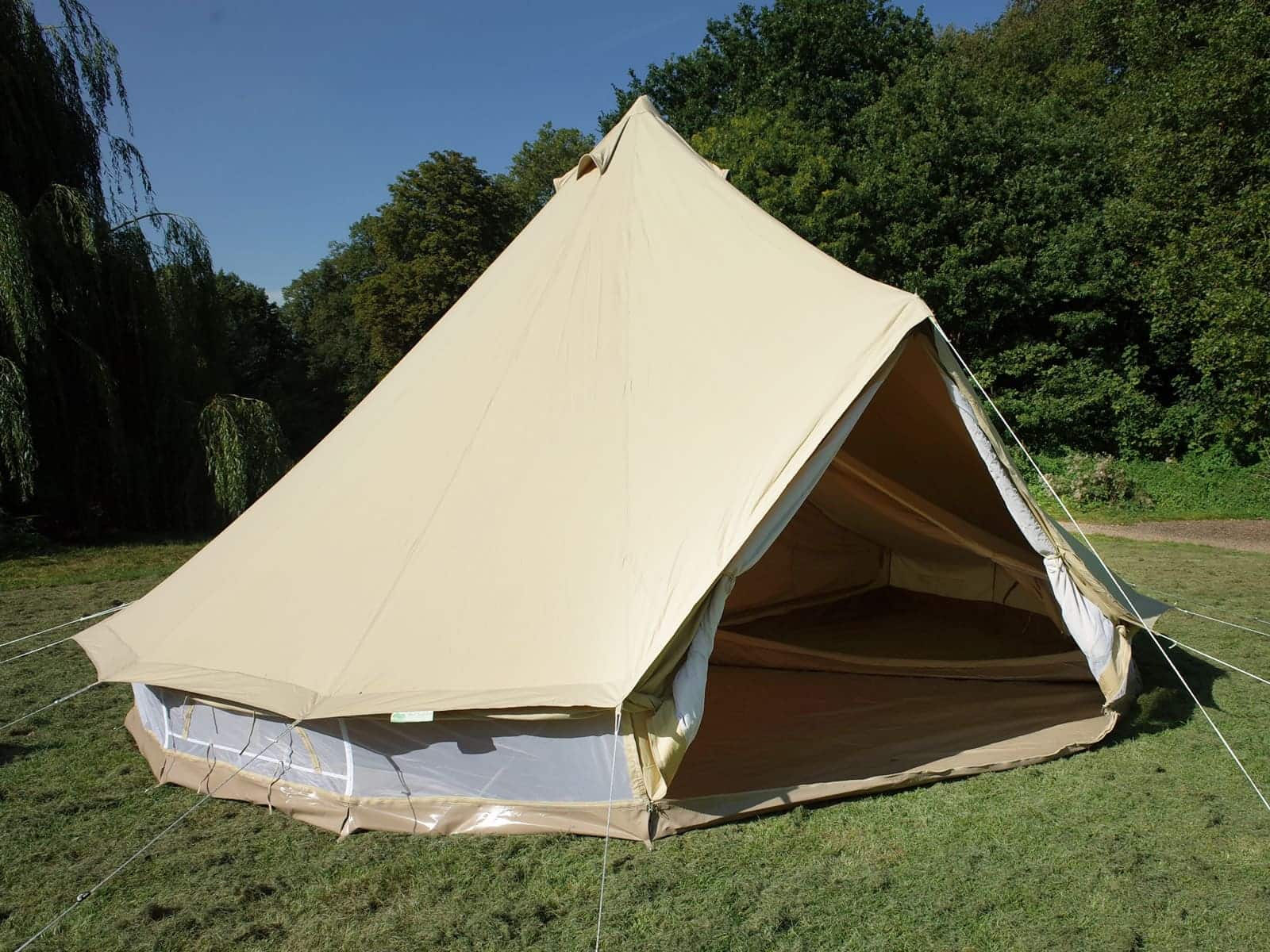 6 metre Ultimate PRO MESH Twin Door Bell Tent