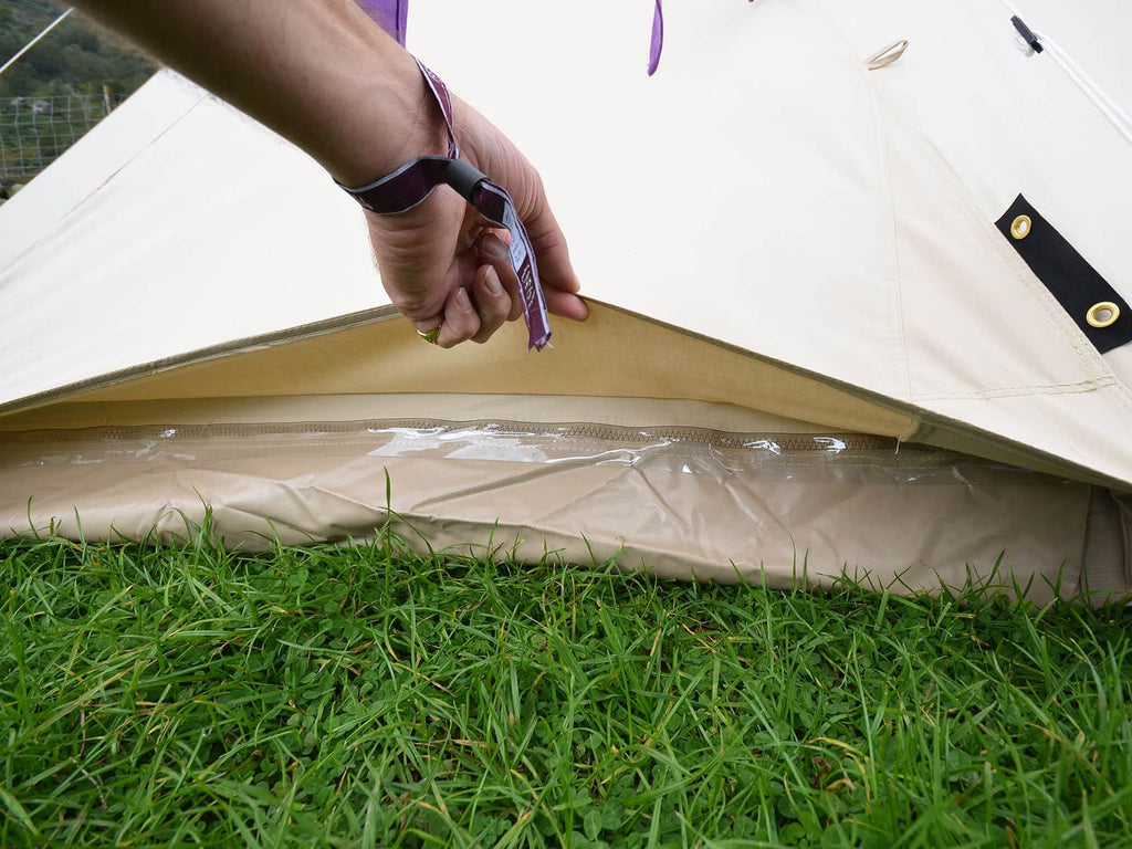6 metre Ultimate Single Pole Tipi Tent
