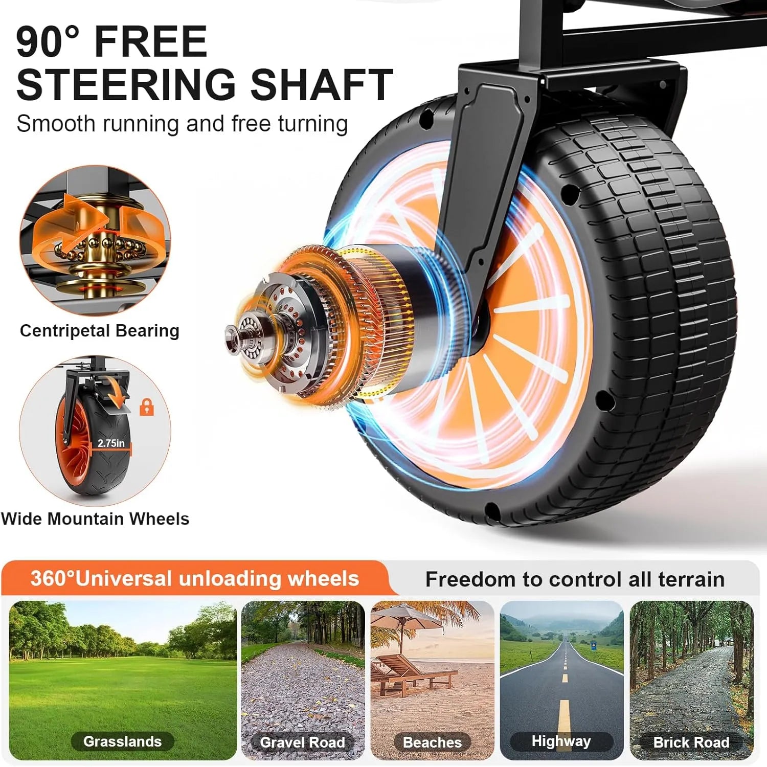 Boutique Camping Electric Camping Trolley Wagon