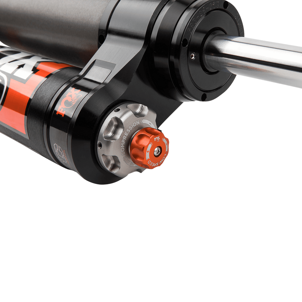 FOX 2.5 Rear Shocks w/ DSC Reservoir | 0-2 Inch Lift | Performance Elite Series | Jeep Wrangler JK  (07-18)