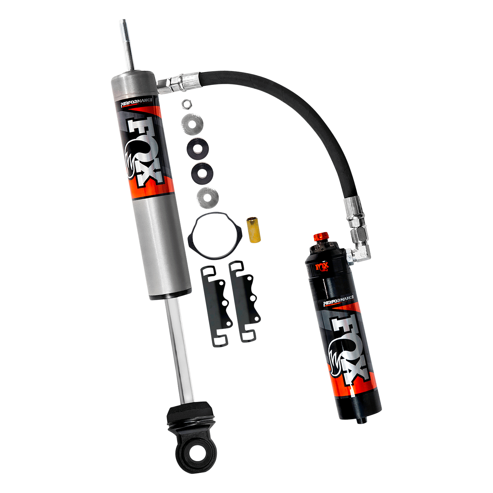FOX 2.5 Reservoir Front Shocks Adjustable | Performance Elite | 4-6 Inch Lift | Ford F250/F350 Superduty (17-25)