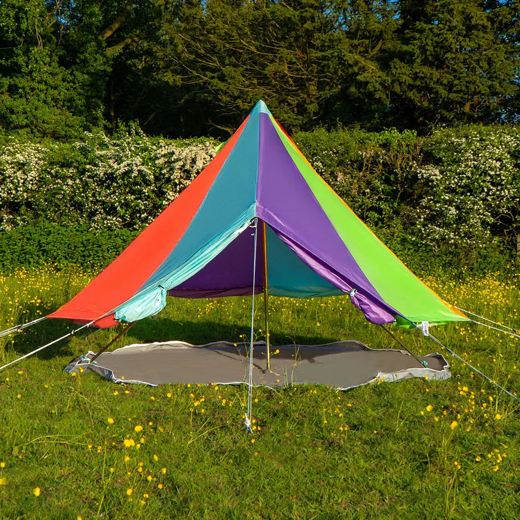 Multicolour Rainbow Classic Bell Tent