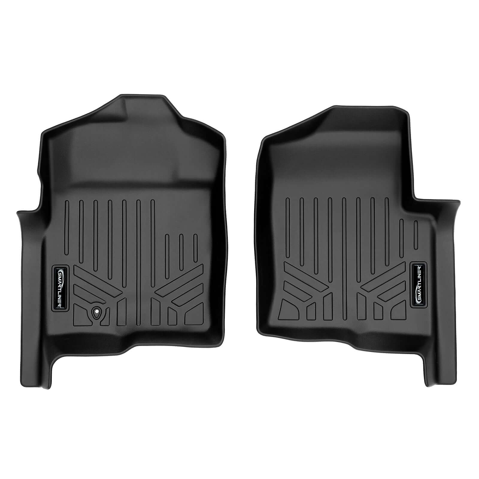 Smart Trim™ Custom Fit Floor Liners For 2009-2010 Ford F-150 SuperCab Non Flow-Through Center Console