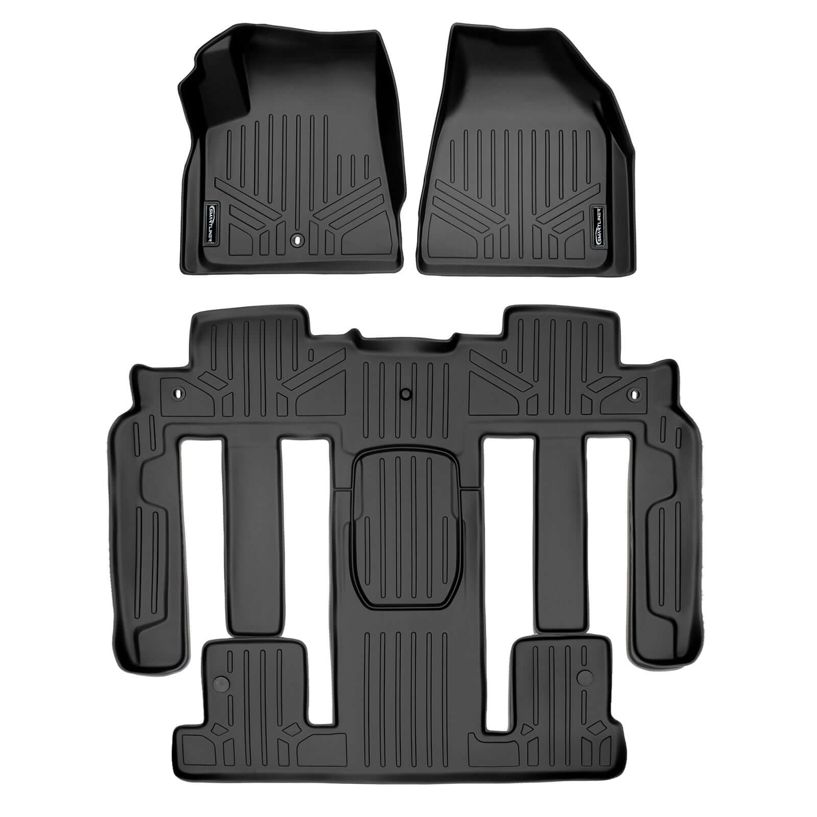 SMARTLINER Custom Fit Floor Liners For GMC Acadia 2007-2016