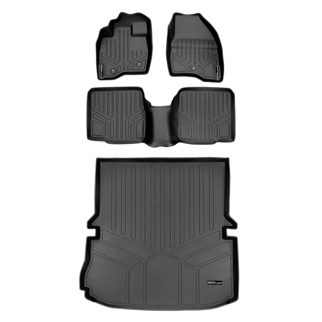 SMARTLINER Custom Fit Floor Liners For 2011-2014 Explorer (without 2nd Row Center Console)