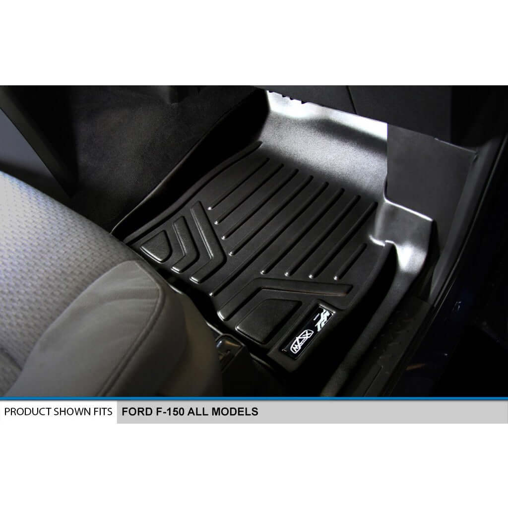 SMARTLINER Custom Fit Floor Liners For 2011-2014 Ford F-150