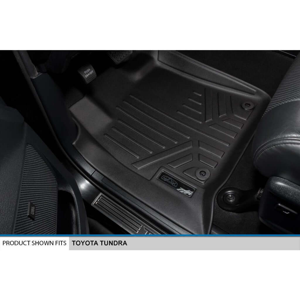 SMARTLINER Custom Fit Floor Liners For 2014-2021 Toyota Tundra Double Cab