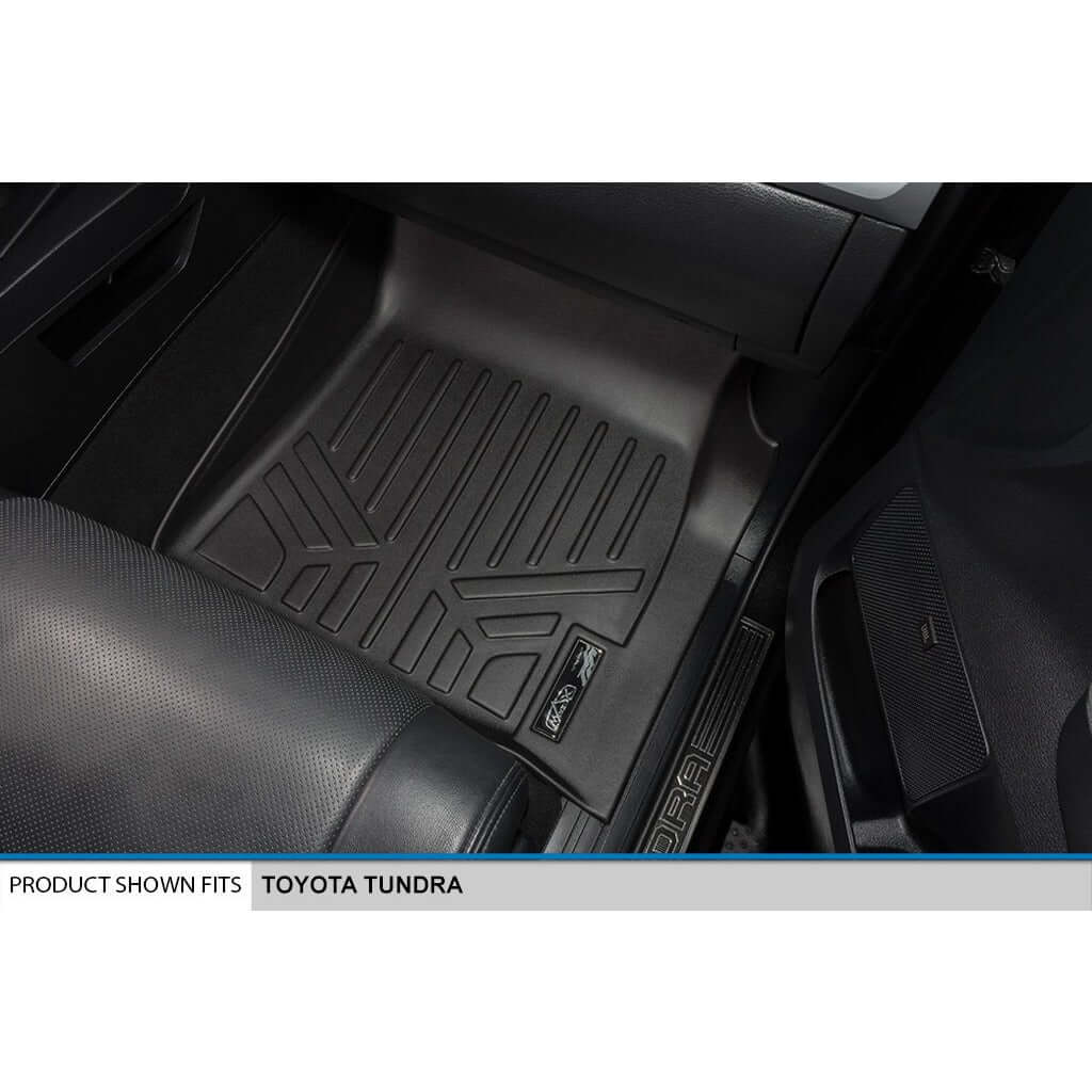 SMARTLINER Custom Fit Floor Liners For 2014-2021 Toyota Tundra Double Cab