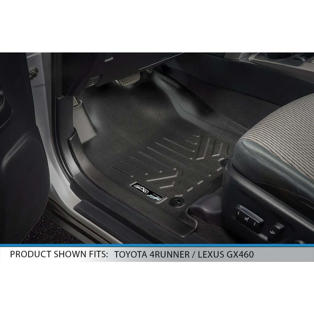 SMARTLINER Custom Fit Floor Liners For 2013-2024 Toyota 4Runner (5 Passenger with Sliding Rear Tray)