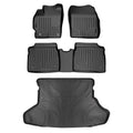 SMARTLINER Custom Fit Floor Liners For 2012-2015 Toyota Prius (No Prius V or C Models)
