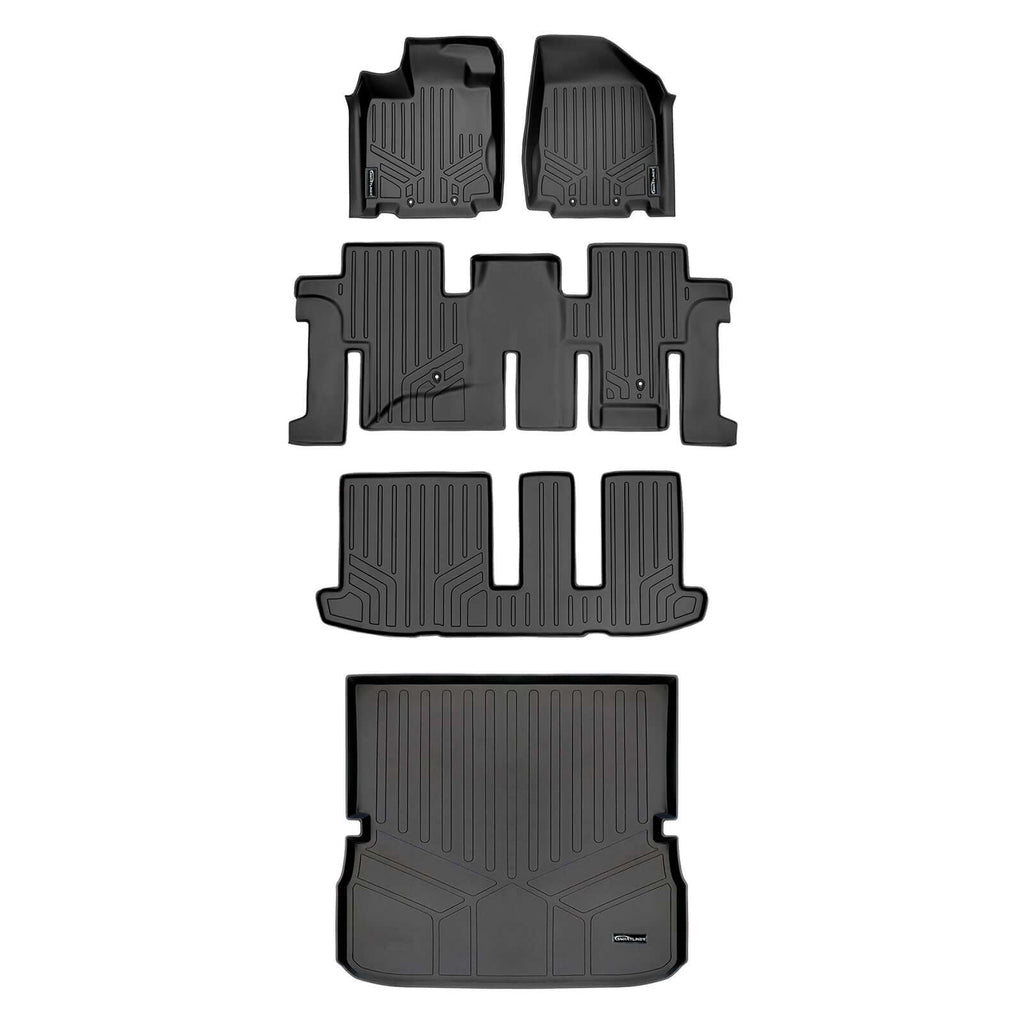 SMARTLINER Custom Fit Floor Liners For 2014-2020 Infiniti QX60