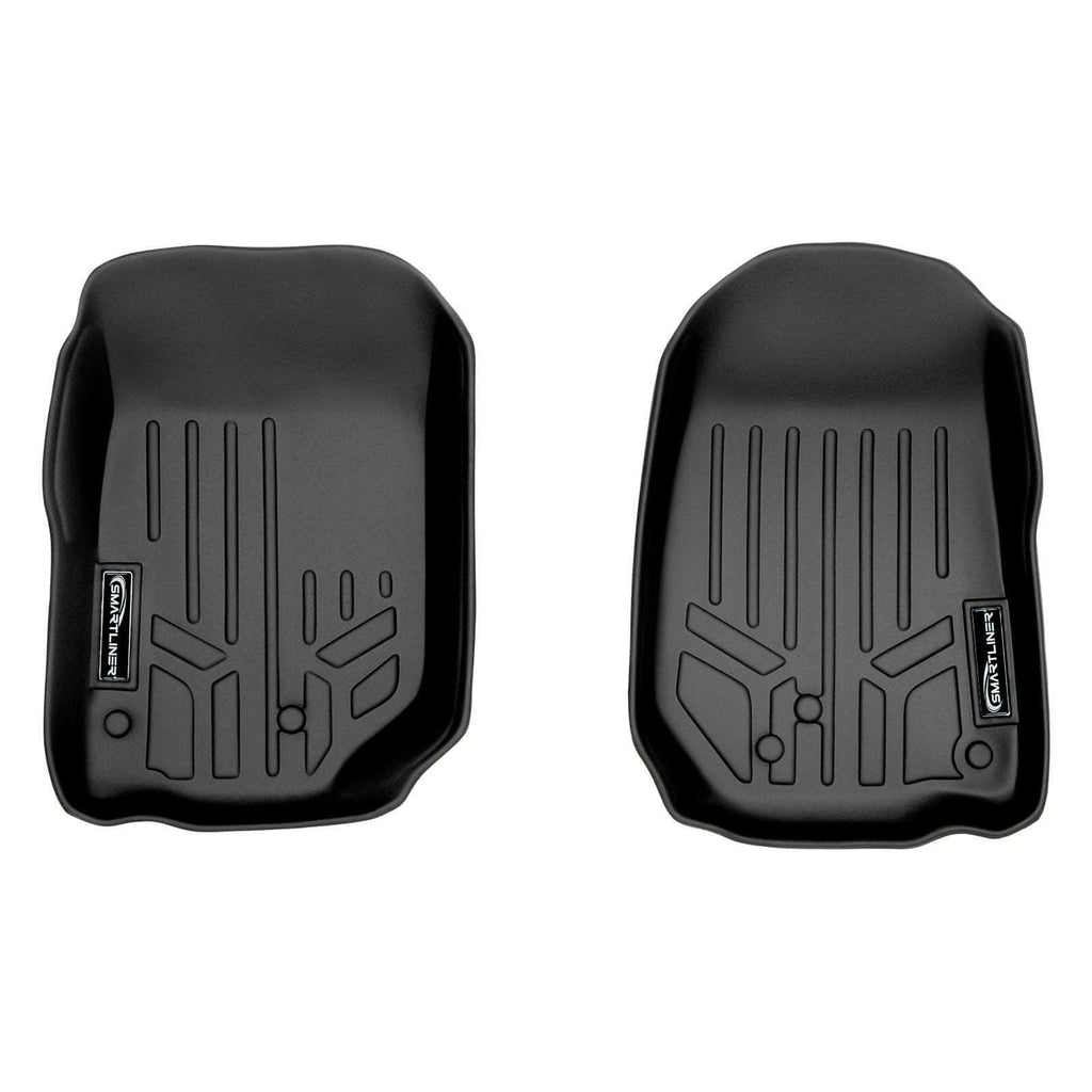 Smart Trim™ Custom Fit Floor Liners For 2007-2010 Jeep Wrangler Unlimited (4-Door)