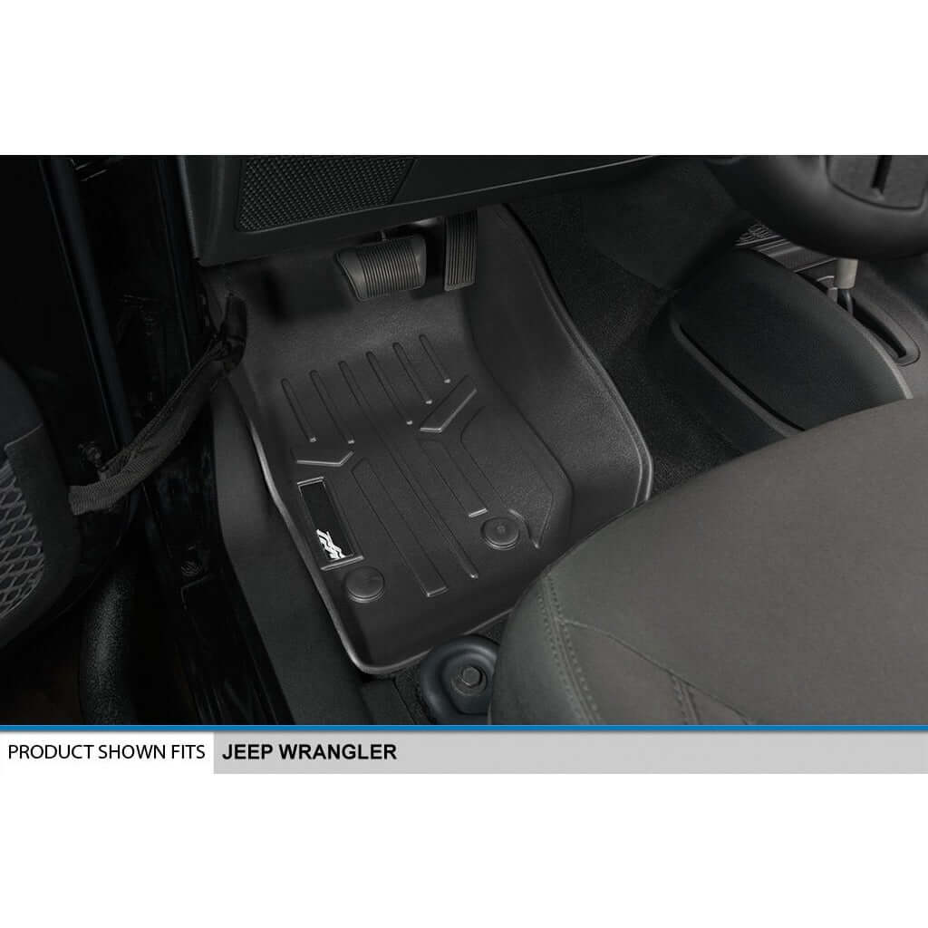 SMARTLINER Custom Fit Floor Liners For 2011 - 2014 Jeep Wrangler Unlimited (4-Door Only)