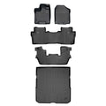 SMARTLINER Custom Fit Floor Liners For 2016-2022 Honda Pilot (7 Passenger Model)
