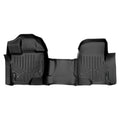 SmartCoverage™ Custom Fit Floor Liners For 2015-2025 Ford F-150 SuperCab with 1st Row Bench Seat With rear under seat Storage (Vinyl)