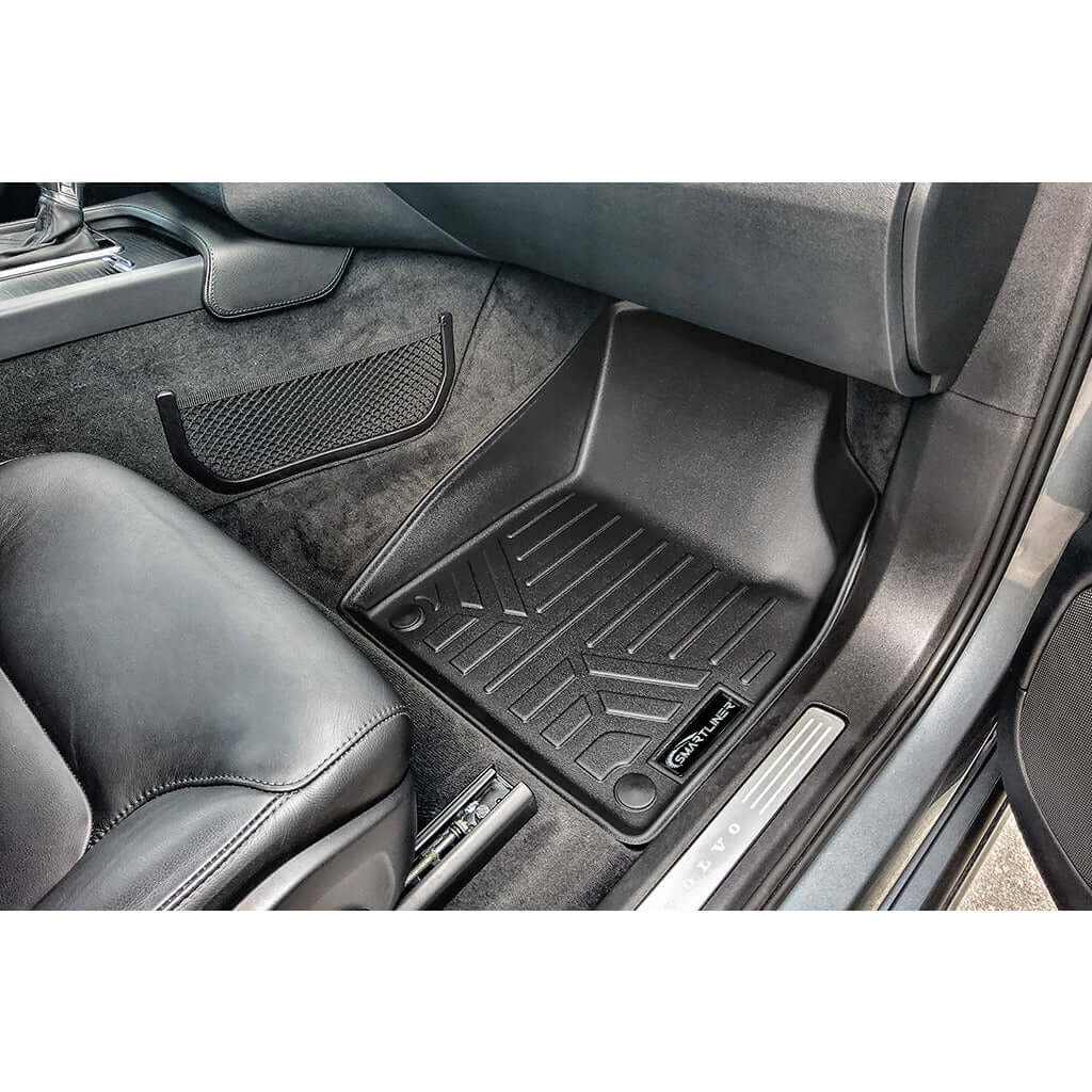 SMARTLINER Custom Fit Floor Liners For 2020-2025 Volvo XC90 (6 Passenger Models. No Plug-in Hybrid Models)