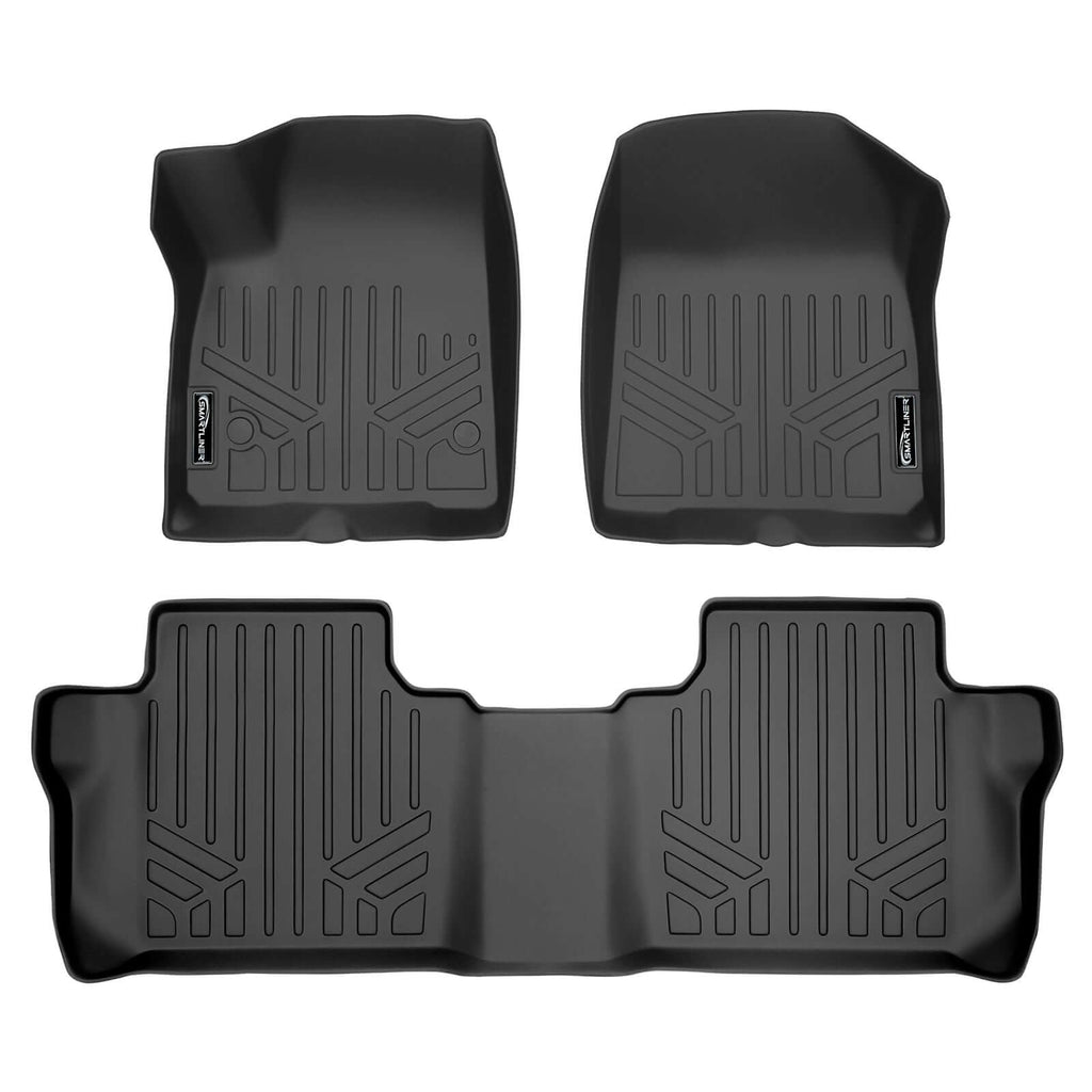 SMARTLINER Custom Fit Floor Liners For 2017-2023 GMC Acadia (7 Passenger)