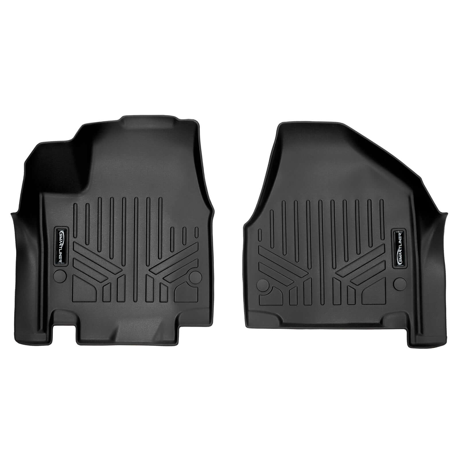 SMARTLINER Custom Fit Floor Liners For 2017-2020 Chrysler Pacifica with 2nd Row Bench Seats (8 Passenger Model)