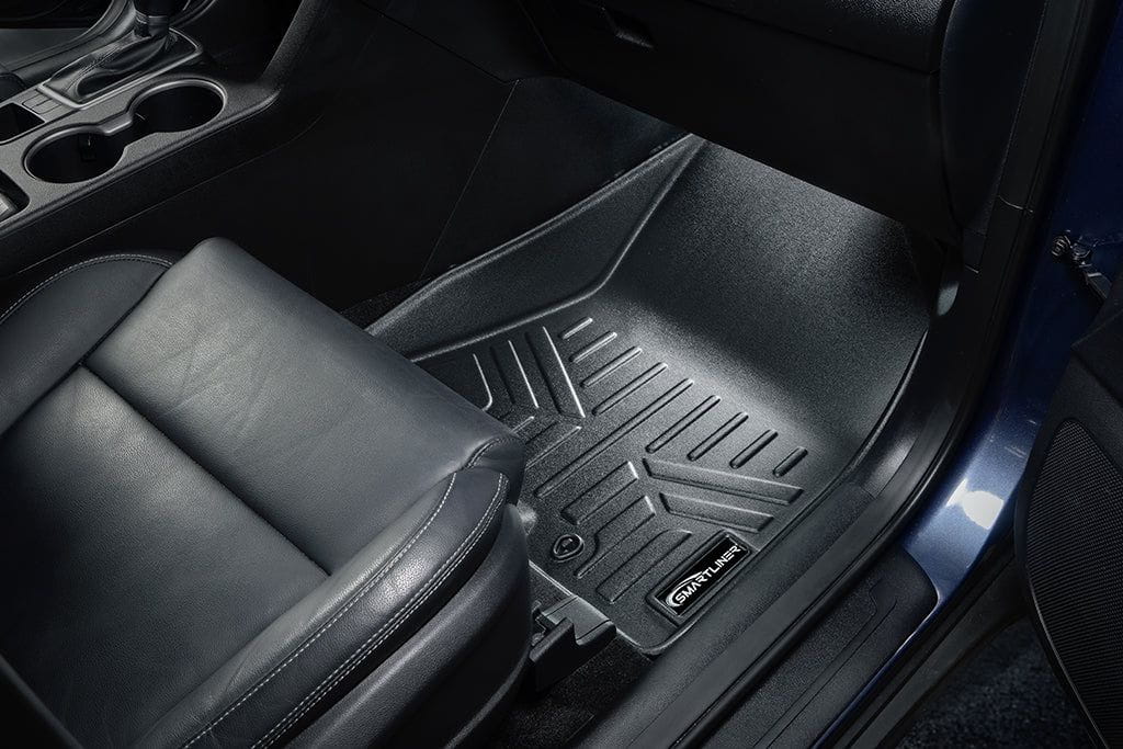 SMARTLINER Custom Fit Floor Liners For Black for 2019-2021 Hyundai Tucson (Without hook retention)