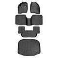 SMARTLINER Custom Fit Floor Liners For 2017-2019 Ford Explorer without 2nd Row Center Console