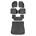 SMARTLINER Custom Fit Floor Liners For 2017-2019 Ford Explorer (with 2nd Row Center Console)