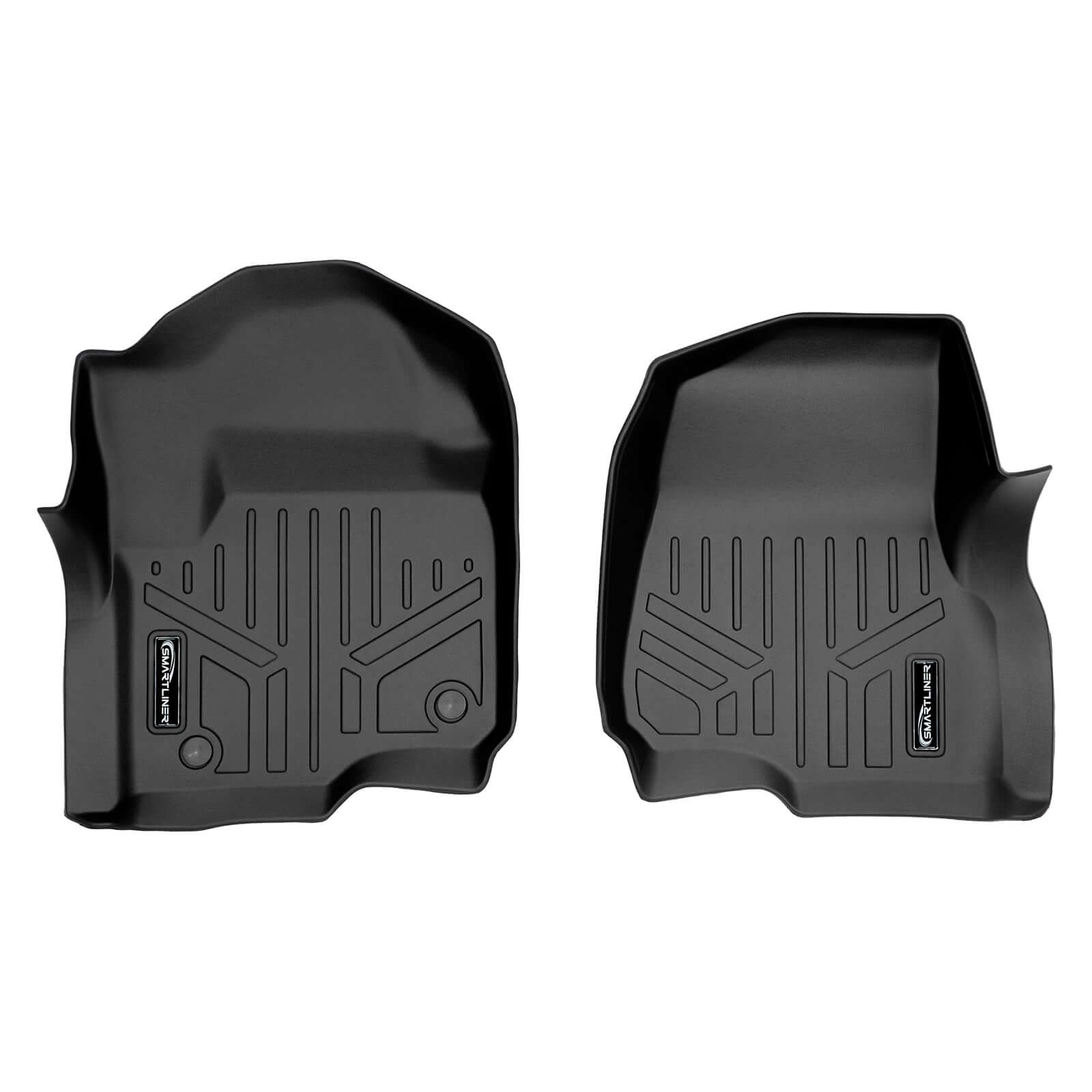 SMARTLINER Custom Fit Floor Liners For 2017-2025 Ford F-250/F-350 Super Duty Crew Cab with 1st Row Bench Seat