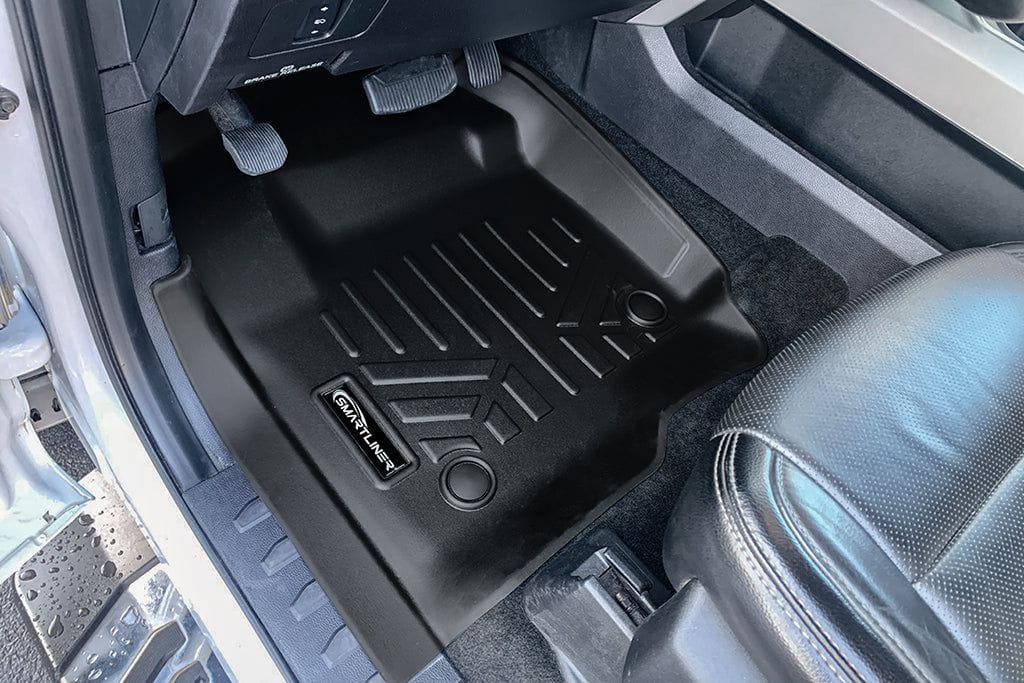 SMARTLINER Custom Fit Floor Liners For 2017-2025 Ford F-250/F-350 SuperCab with 1st Row Bench Seat