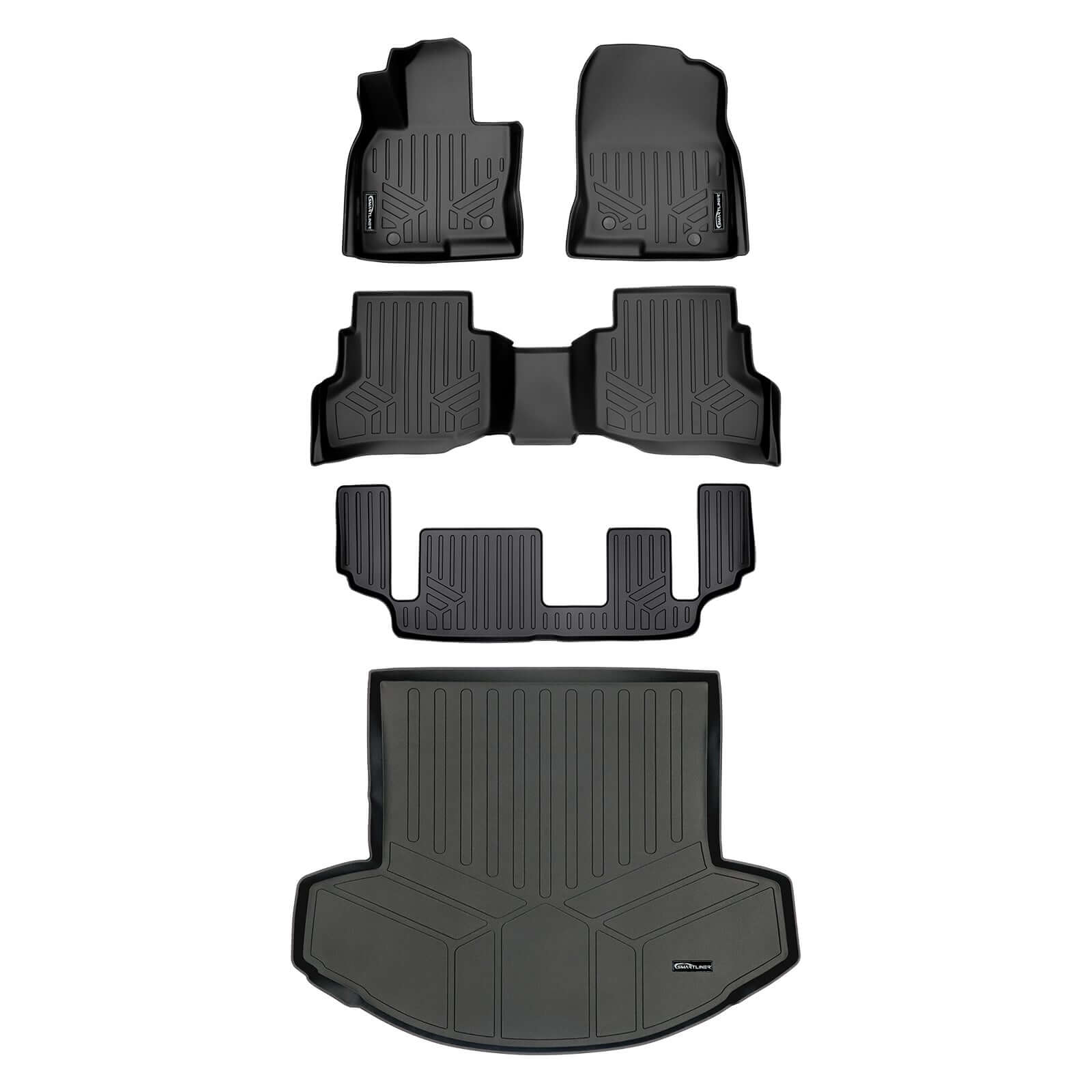 SMARTLINER Custom Fit Floor Liners For 2016-2023 Mazda CX-9