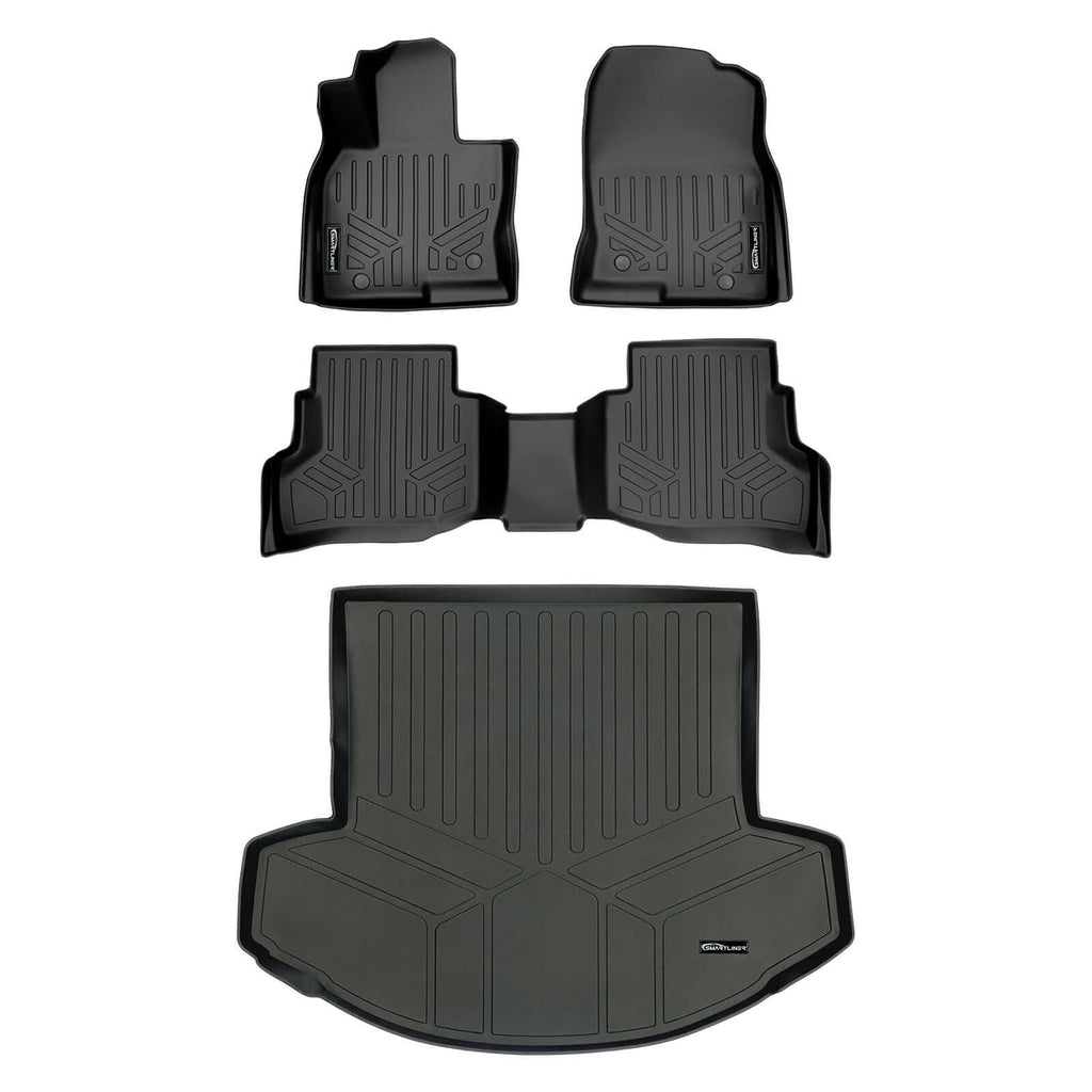 SMARTLINER Custom Fit Floor Liners For 2020-2023 Mazda CX-9 (6 Passenger With CC)