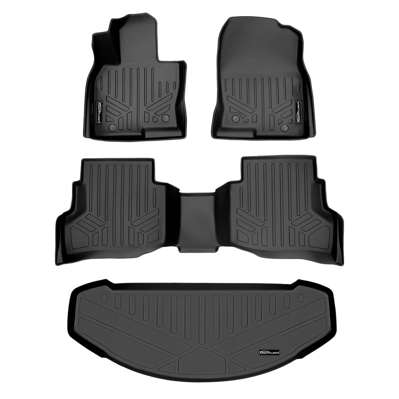 SMARTLINER Custom Fit Floor Liners For 2016-2023 Mazda CX-9