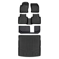 SMARTLINER Custom Fit Floor Liners For 2018-2024 Volkswagen Tiguan (7 Passenger)