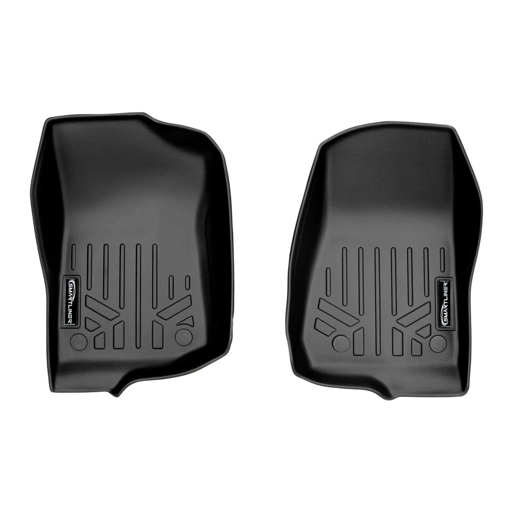 SmartCoverage™ Custom Fit Floor Liners For 2020-2025 Jeep Gladiator with Non Lockable Rear Underseat Storage
