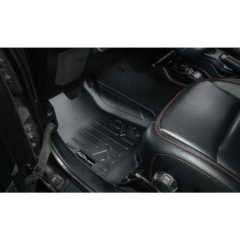 SMARTLINER Custom Fit Floor Liners For 2021-2025 Jeep Wrangler Rubicon 392