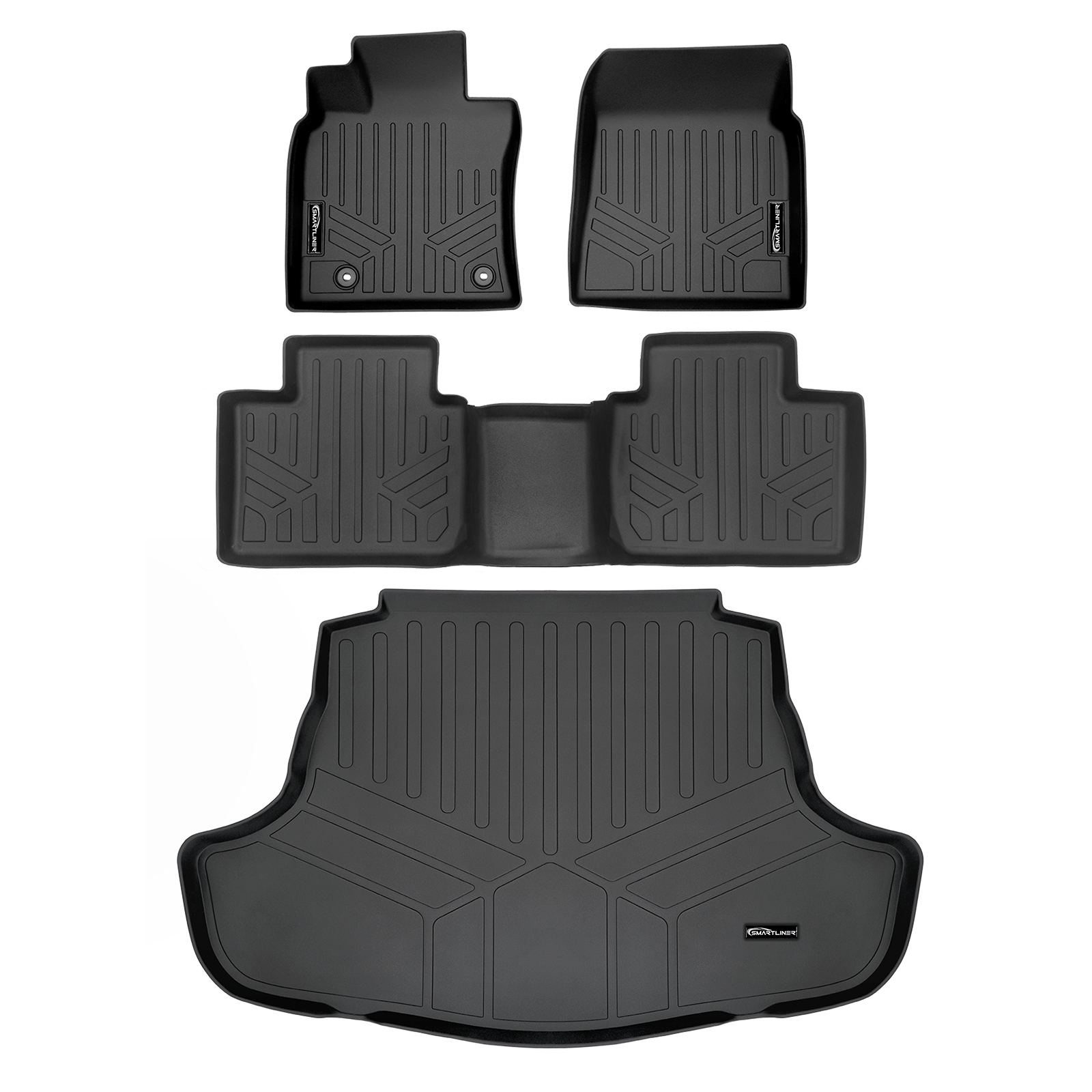 SMARTLINER Custom Fit Floor Liners For 2025 Toyota Camry/Camry Hybrid