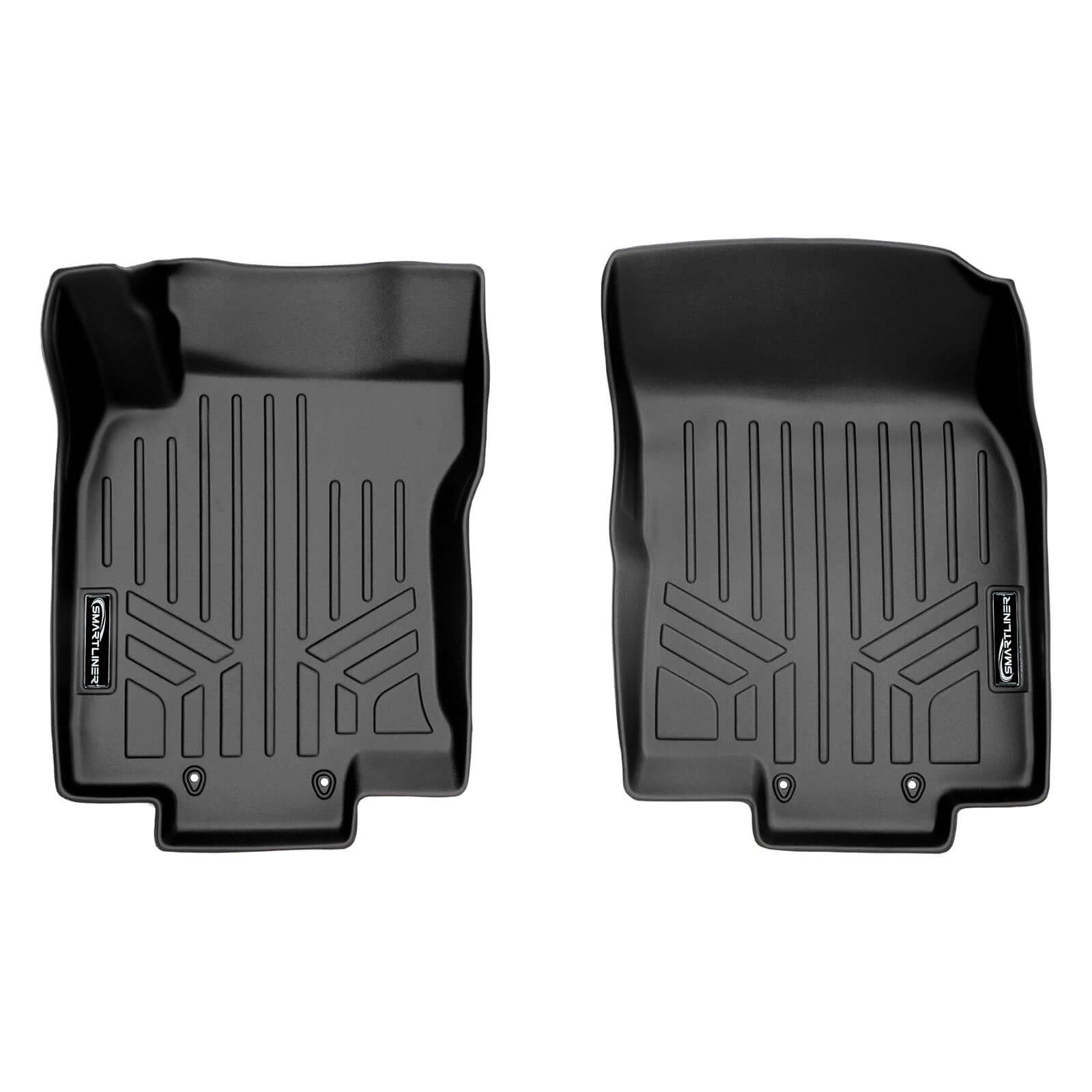 SMARTLINER Custom Fit Floor Liners For 2017-2024 Nissan Rogue Sport - Factory Cargo Tray in Lowest Position