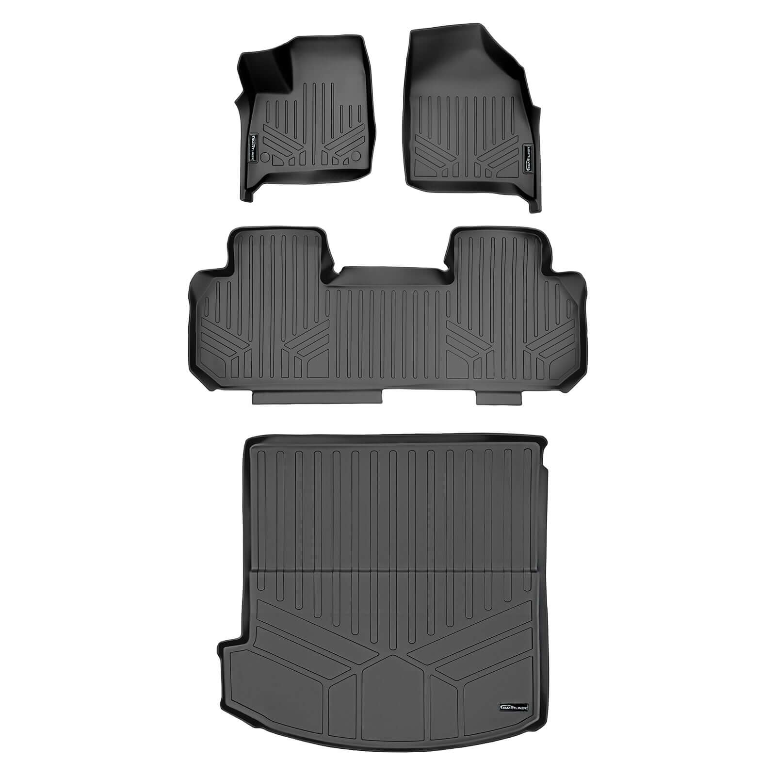 SMARTLINER Custom Fit Floor Liners For 2018-2024 Buick Enclave