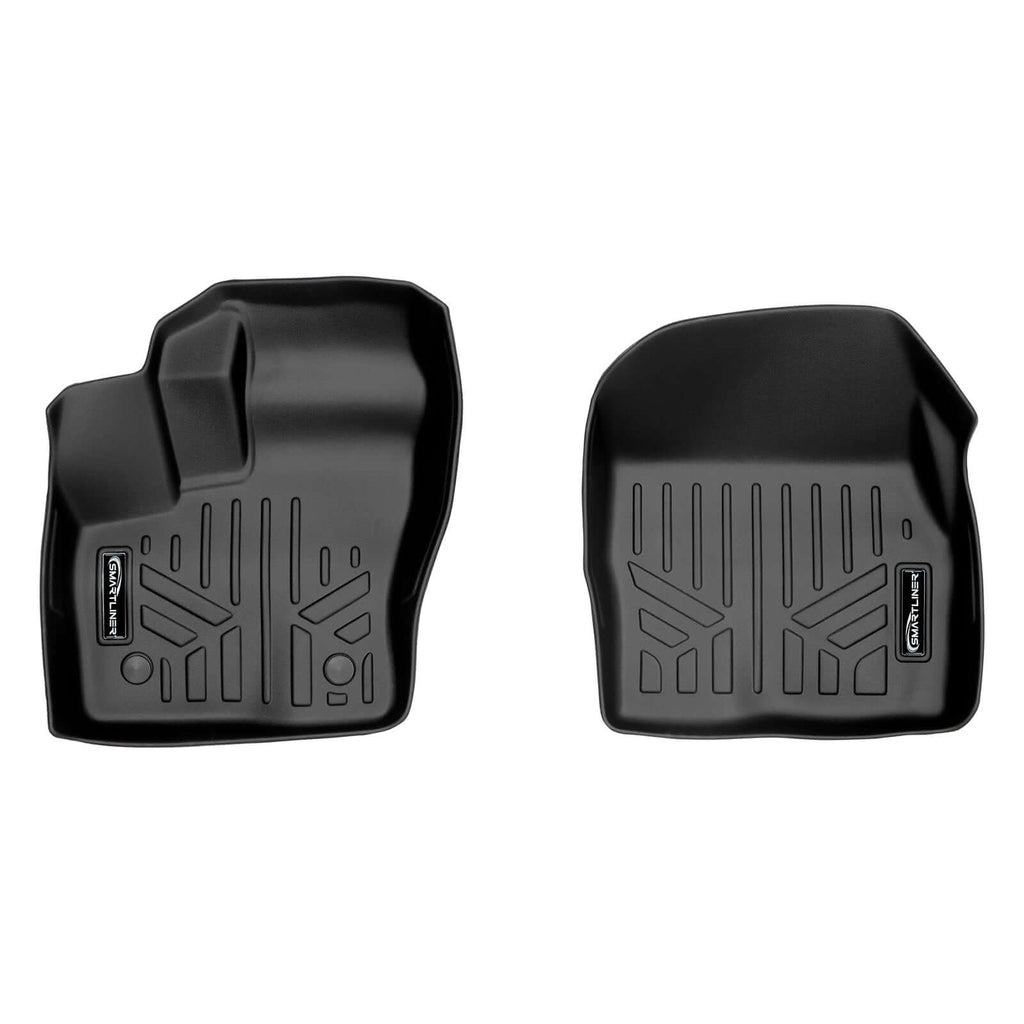 SMARTLINER Custom Fit Floor Liners For 2014-2021 Transit Connect With Carpet Flooring (Short Wheelbase)