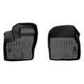 SMARTLINER Custom Fit Floor Liners For 2014-2021 Transit Connect With Carpet Flooring (Long Wheelbase & 2nd Row Bench Seat)