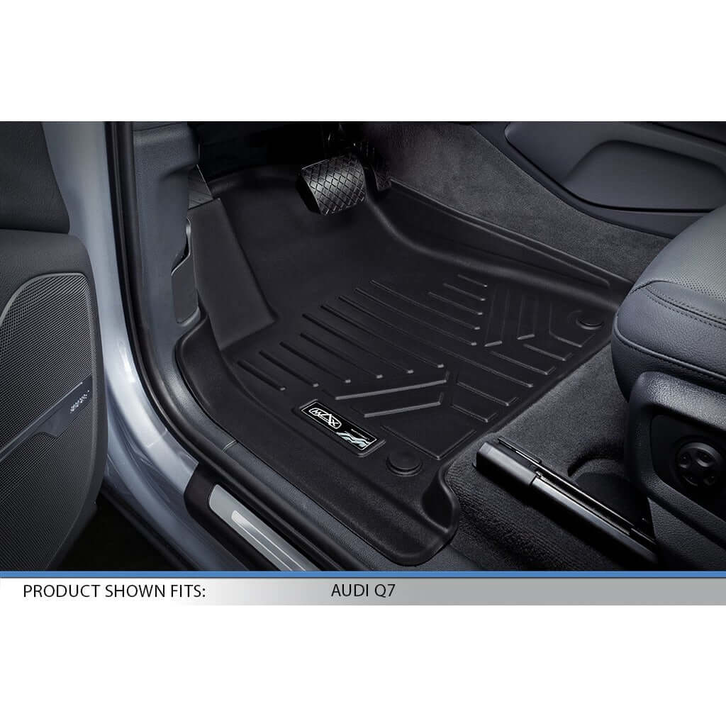 SMARTLINER Custom Fit Floor Liners For 2017-2025 Audi Q7 / 2020-2021 Audi Q8 / 2017-2021 Bentley Bentayga