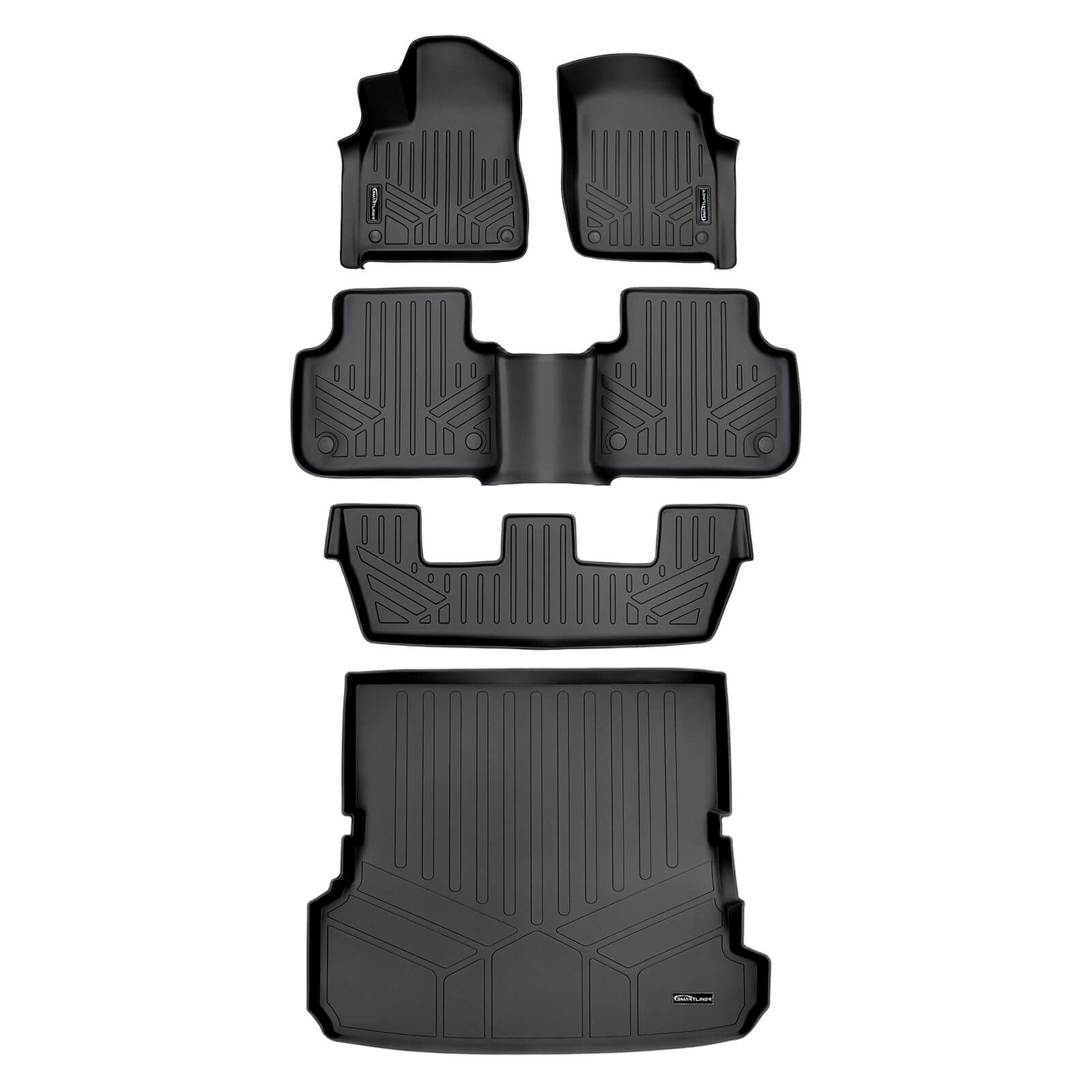 SMARTLINER Custom Fit Floor Liners For 2017 - 2025 Audi SQ7