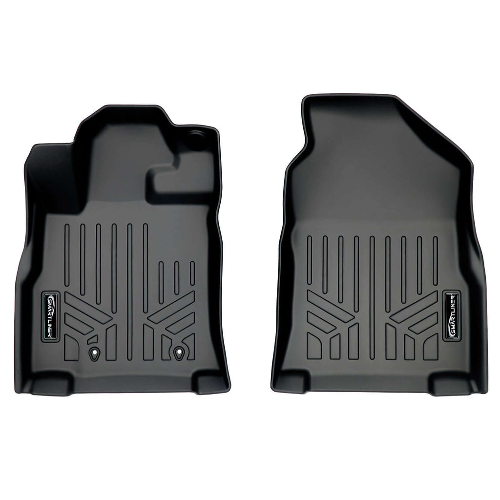 Smart Trim™ Custom Fit Floor Liners For 2019-2025 Subaru Ascent with 2nd Row Bench Seat and No Subwoofer in the Cargo Area