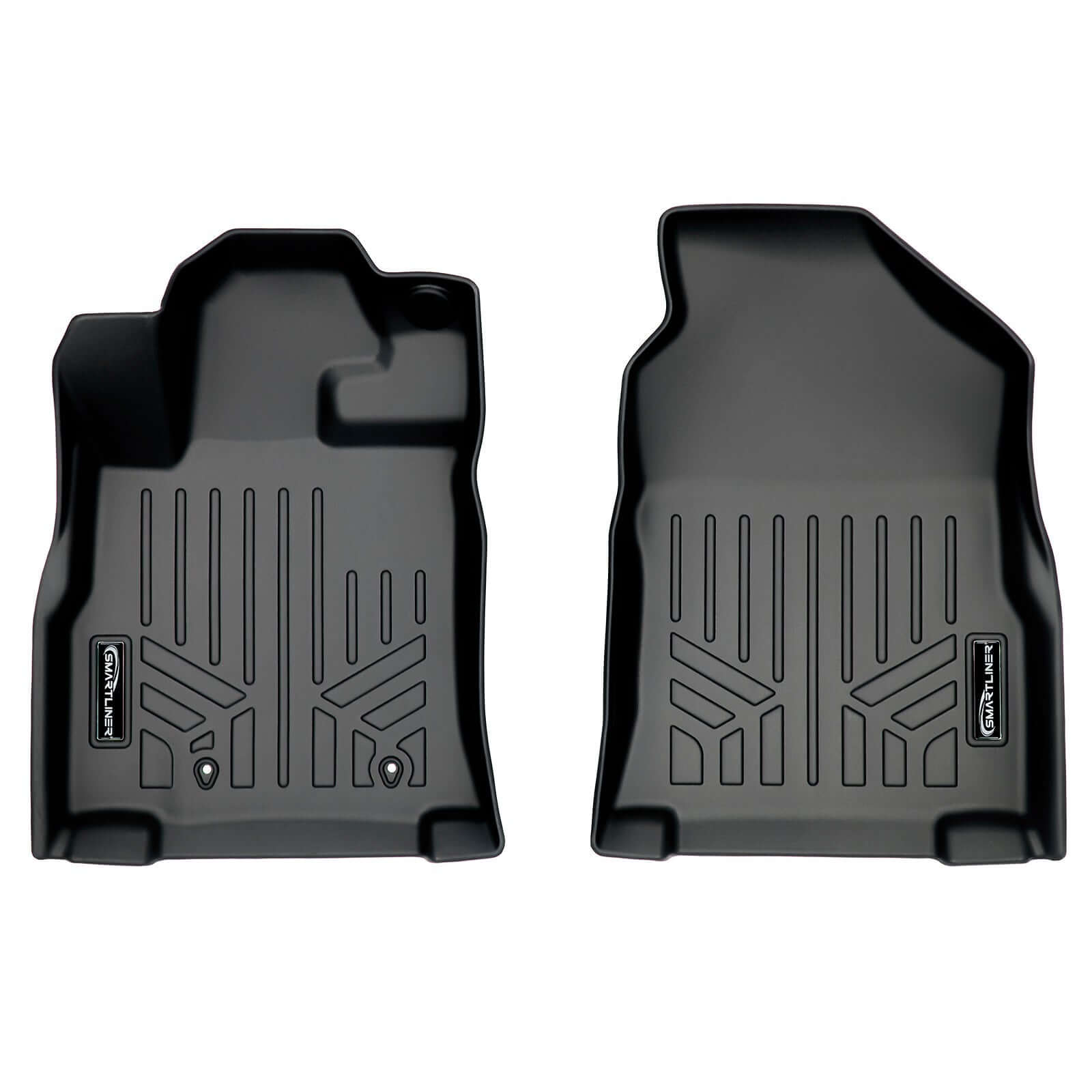 Smart Trim™ Custom Fit Floor Liners For 2019-2025 Subaru Ascent with 2nd Row Bench Seat and With Subwoofer in the Cargo Area
