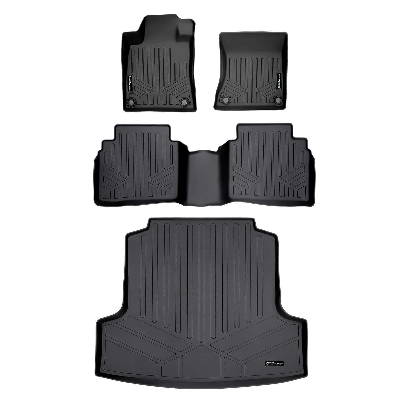 SMARTLINER Custom Fit Floor Liners For 2019-2025 Nissan Altima