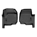 SMARTLINER Custom Fit Floor Liners For 2017-2025 Ford F-250/F-350 SuperCrew Cab with 1st Row Bucket Seats/ Vinyl Flooring with rear under seat storage