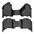 SMARTLINER Custom Fit Floor Liners For 2019-2025 Ram 2500/3500 Crew Cab with 1st Row Bench Seat