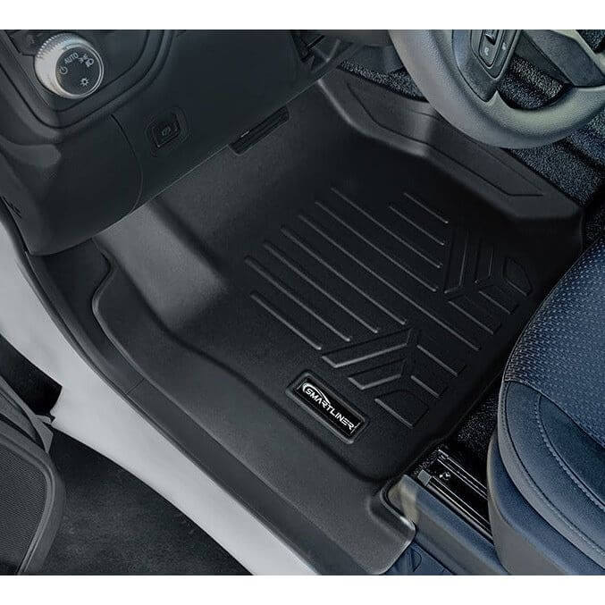 SMARTLINER Custom Fit Floor Liners For 2019-2025 GMC Sierra 1500 Regular Cab (Without 1st Row Hump Coverage)