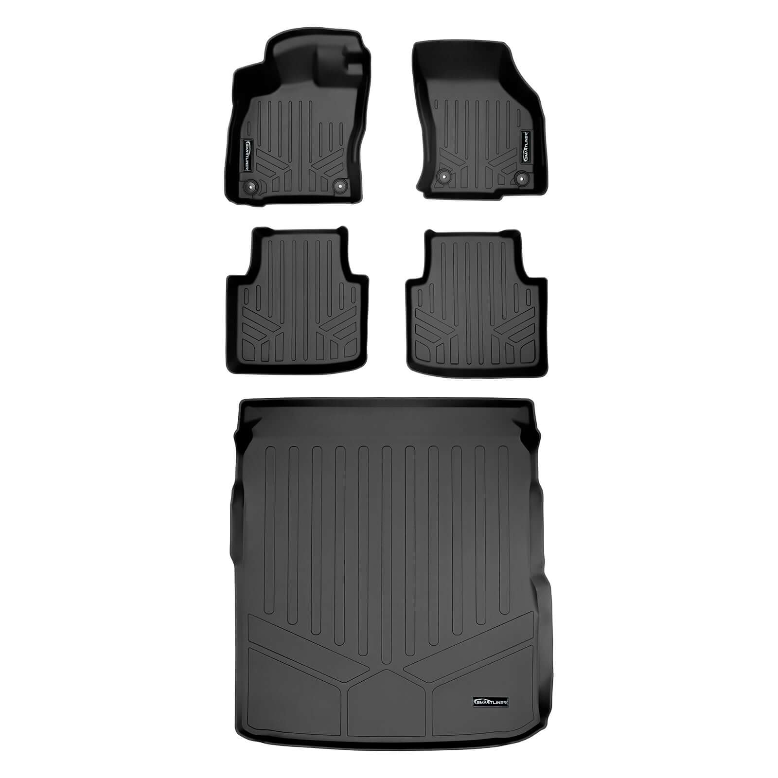 SMARTLINER Custom Fit Floor Liners For 2019-2024 Volkswagen Arteon